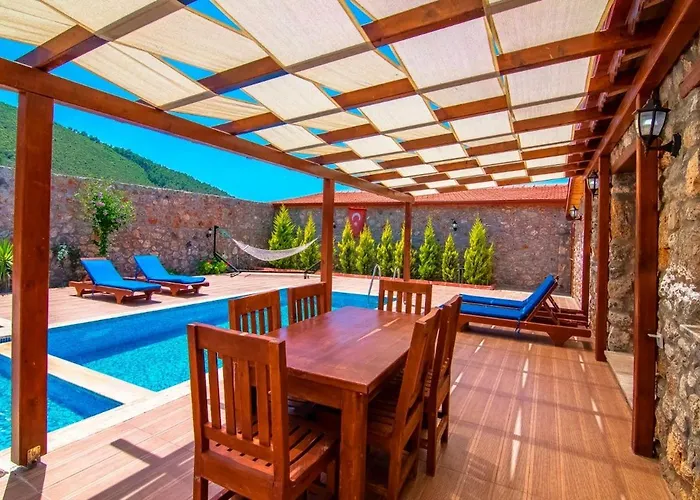Secluded Private Pool & Jacuzzi In Kayakoey, Fethiye